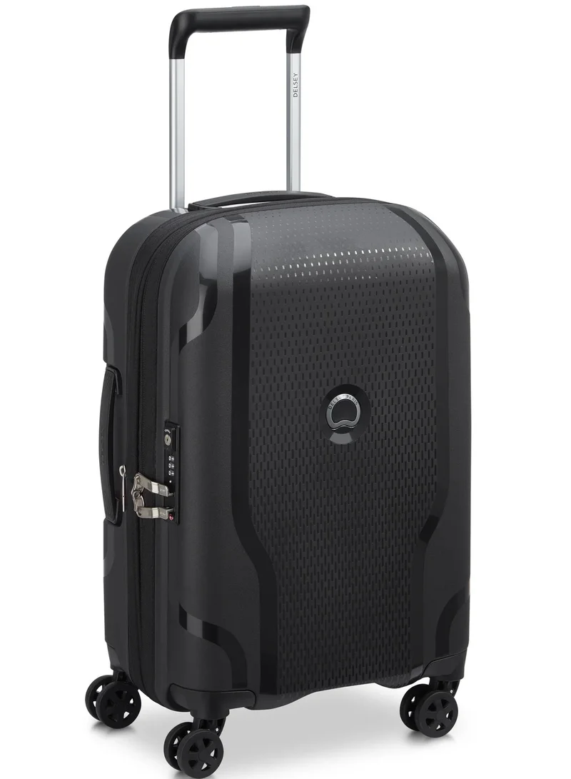 ديلسي _باريس حقيبة ترولي كلافيل قابلة للتوسيع  سم بعجلات مزدوجة سوداء